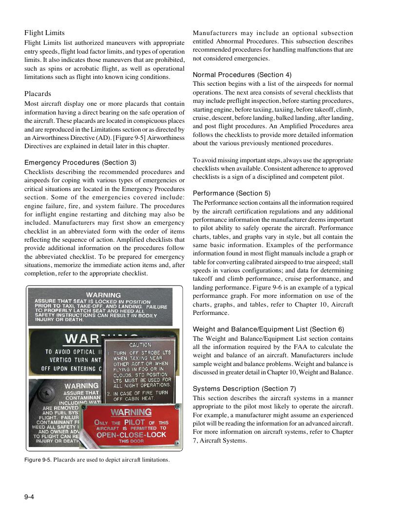 Original FAA PHAK page 9-4